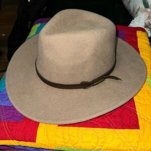Bulllhide Wool Cowboy Hat Sand Medium